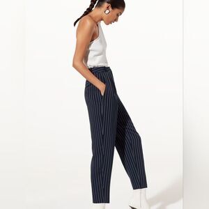 Aritzia Babaton Modesto Pants In Blue Size 4